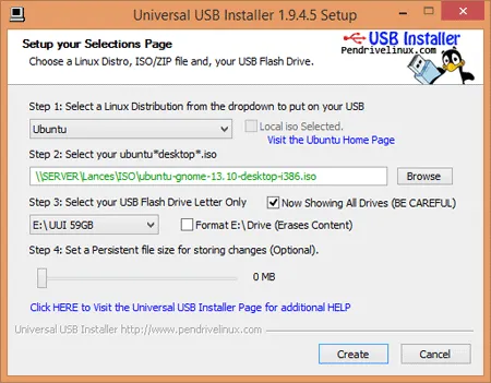 FREE software to make bootable usb