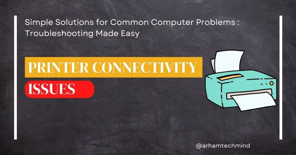 Simple Solutions for Common Computer Problems : Troubleshooting Made Easy